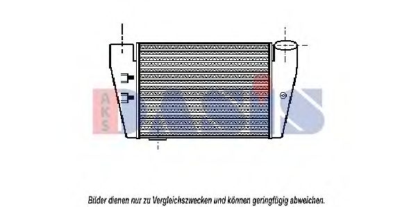 Imagine Intercooler, compresor AKS DASIS 487290N