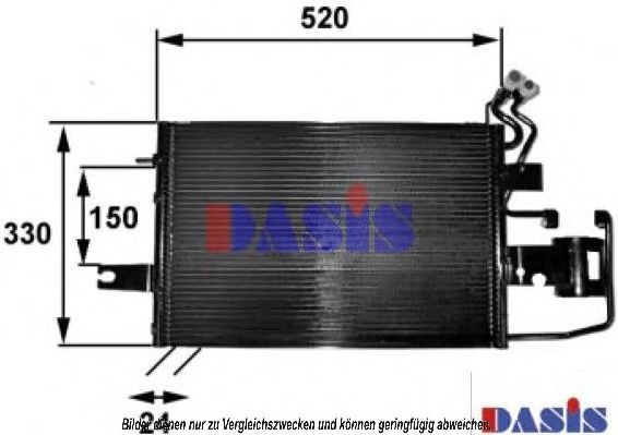 Imagine Condensator, climatizare AKS DASIS 492002N