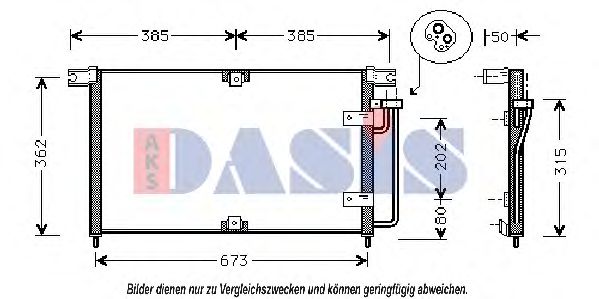 Imagine Condensator, climatizare AKS DASIS 512009N