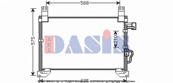 Imagine Condensator, climatizare AKS DASIS 512033N