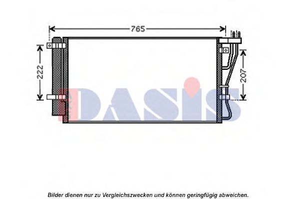 Imagine Condensator, climatizare AKS DASIS 512035N