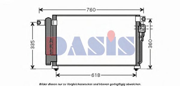 Imagine Condensator, climatizare AKS DASIS 512045N