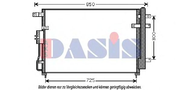 Imagine Condensator, climatizare AKS DASIS 512051N