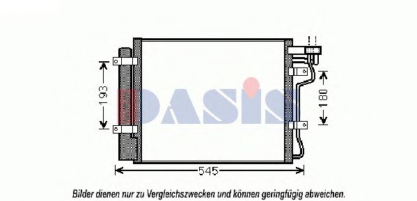 Imagine Condensator, climatizare AKS DASIS 512054N