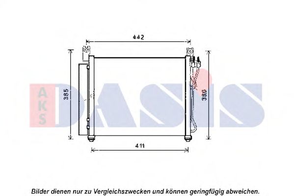 Imagine Condensator, climatizare AKS DASIS 512067N