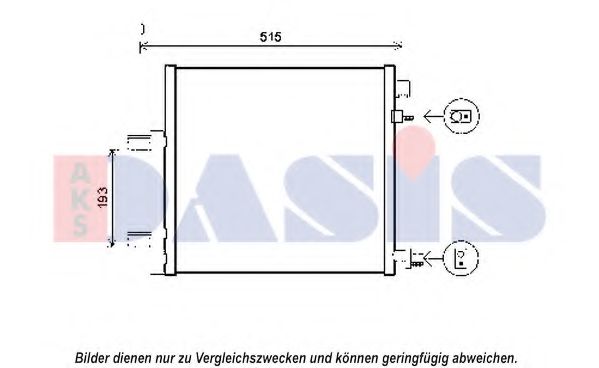 Imagine Condensator, climatizare AKS DASIS 512075N