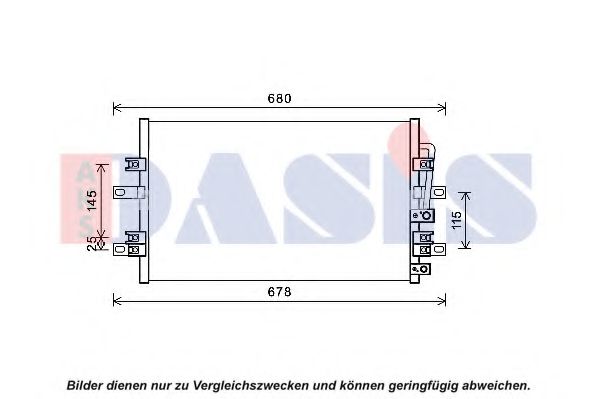 Imagine Condensator, climatizare AKS DASIS 512089N