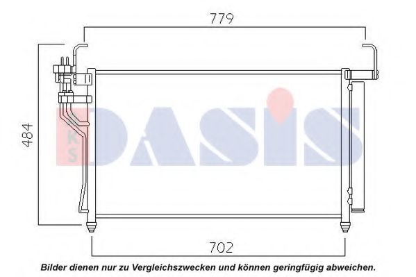 Imagine Condensator, climatizare AKS DASIS 512090N