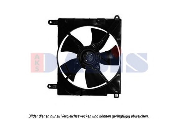 Imagine Ventilator, radiator AKS DASIS 518004N