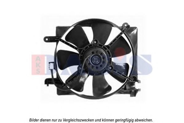 Imagine Ventilator, radiator AKS DASIS 518005N