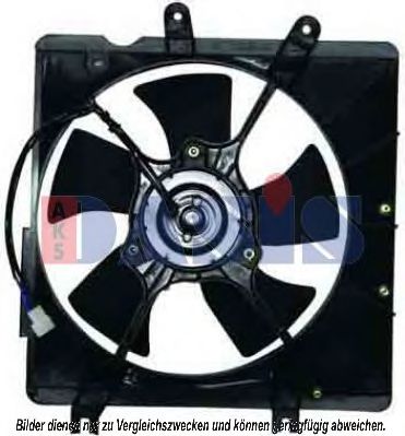 Ventilator, radiator AKS DASIS 518030N