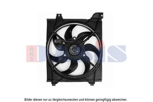 Imagine Ventilator, radiator AKS DASIS 518058N