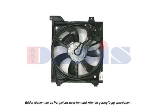 Imagine Ventilator, radiator AKS DASIS 518064N