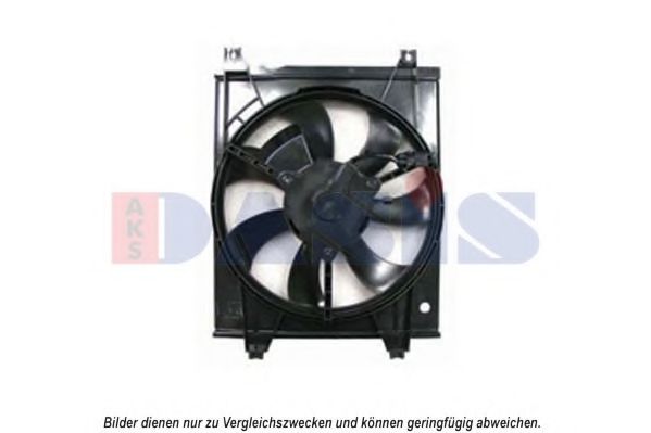 Imagine Ventilator, radiator AKS DASIS 518065N