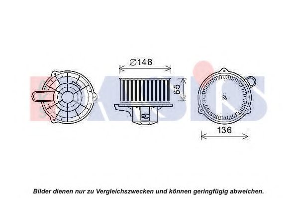 Imagine Ventilator, habitaclu AKS DASIS 518083N