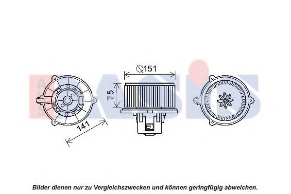 Imagine Ventilator, habitaclu AKS DASIS 518085N