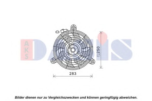 Imagine Ventilator, radiator AKS DASIS 518089N