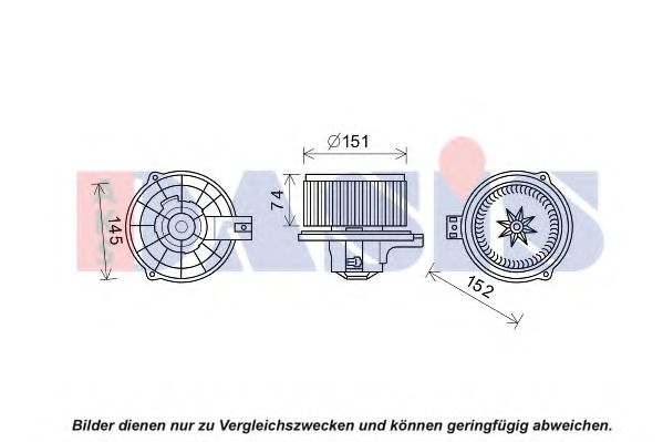 Imagine Ventilator, habitaclu AKS DASIS 518103N