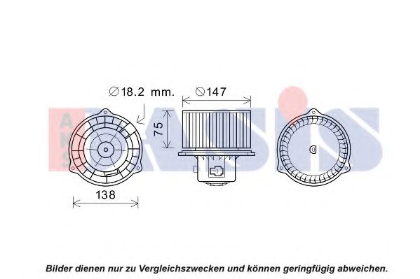 Imagine Ventilator, habitaclu AKS DASIS 518105N