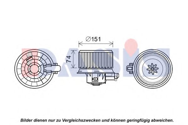 Imagine Ventilator, habitaclu AKS DASIS 518106N