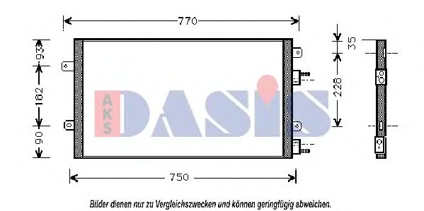 Imagine Condensator, climatizare AKS DASIS 522007N