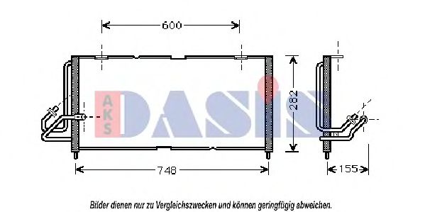 Imagine Condensator, climatizare AKS DASIS 522034N