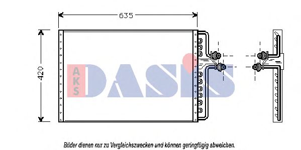 Imagine Condensator, climatizare AKS DASIS 522039N