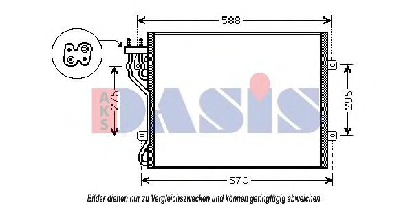 Imagine Condensator, climatizare AKS DASIS 522044N