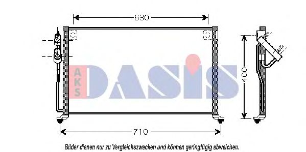 Imagine Condensator, climatizare AKS DASIS 522046N