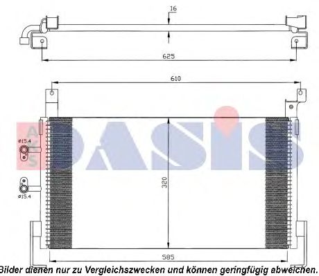 Imagine Condensator, climatizare AKS DASIS 522054N