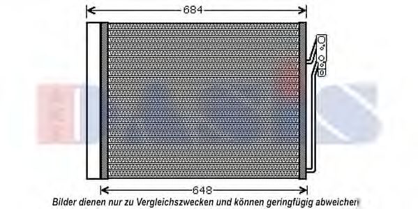 Imagine Condensator, climatizare AKS DASIS 522069N