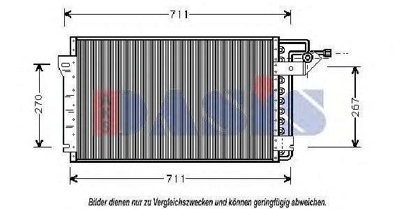 Imagine Condensator, climatizare AKS DASIS 522070N