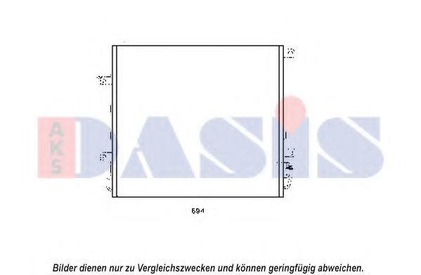 Imagine Condensator, climatizare AKS DASIS 522071N