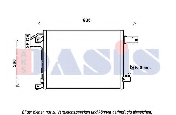 Imagine Condensator, climatizare AKS DASIS 522076N