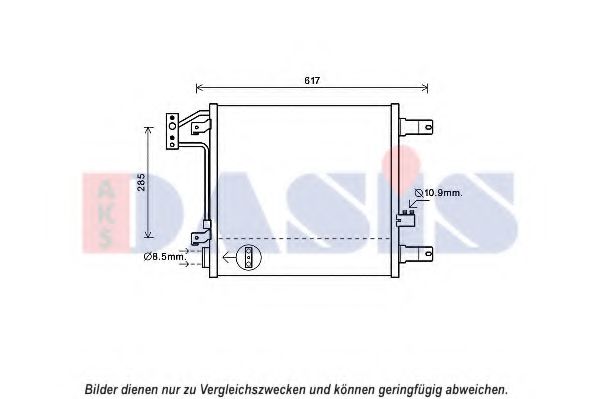 Imagine Condensator, climatizare AKS DASIS 522078N