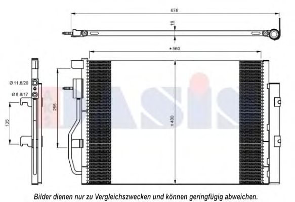 Imagine Condensator, climatizare AKS DASIS 522082N