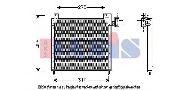 Imagine Condensator, climatizare AKS DASIS 522170N