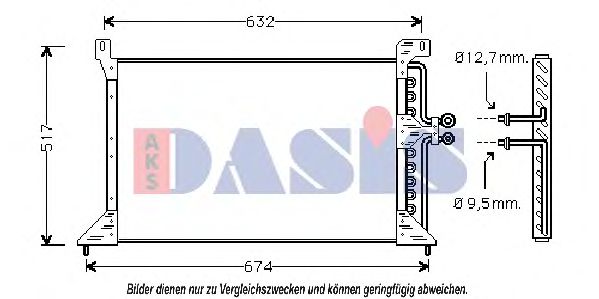 Imagine Condensator, climatizare AKS DASIS 522270N