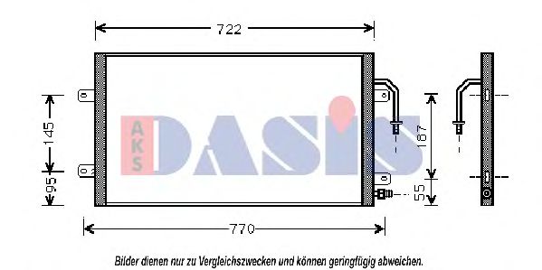 Imagine Condensator, climatizare AKS DASIS 522610N