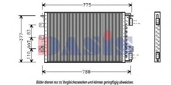 Imagine Condensator, climatizare AKS DASIS 522670N