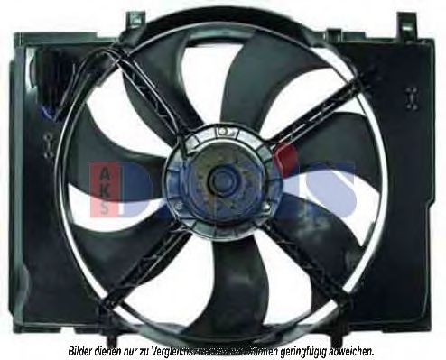 Ventilator, radiator AKS DASIS 528022N