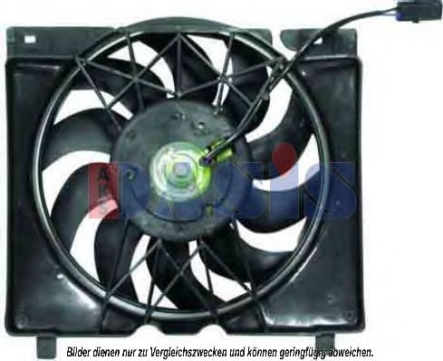 Ventilator, radiator AKS DASIS 528025N