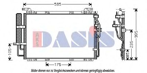 Imagine Condensator, climatizare AKS DASIS 562001N