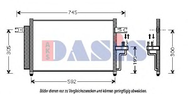 Imagine Condensator, climatizare AKS DASIS 562003N