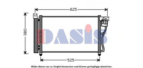 Imagine Condensator, climatizare AKS DASIS 562009N