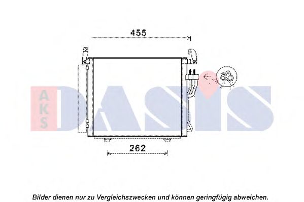 Imagine Condensator, climatizare AKS DASIS 562026N