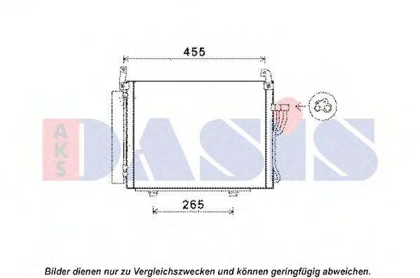 Imagine Condensator, climatizare AKS DASIS 562027N