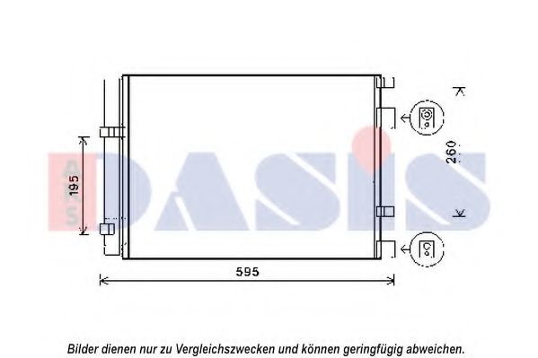 Imagine Condensator, climatizare AKS DASIS 562031N