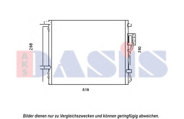 Imagine Condensator, climatizare AKS DASIS 562037N