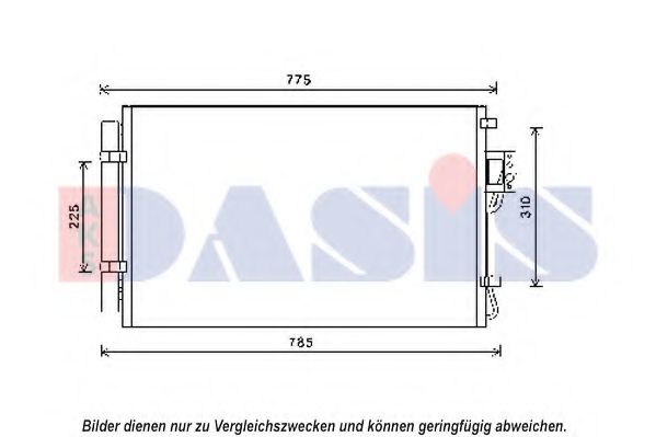 Imagine Condensator, climatizare AKS DASIS 562038N